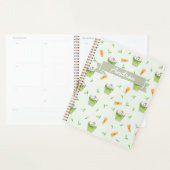 Cat Froth Matcha Green Tea Pattern Planner (Display)