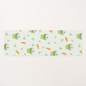 Cat Froth Matcha Green Tea Pattern Yogamat (Voorkant (horizontaal))