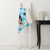 Cat Fudge Sundae (met tekst) Sherpa Blanket Deken (In situ)