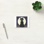 Cat Full Moon Night Moon Halloween Pet Magic Post-it® Notes (Kantoor)