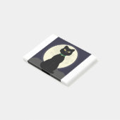 Cat Full Moon Night Moon Halloween Pet Magic Post-it® Notes (Schuin)