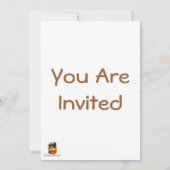 Cat Fun Halloween Character biting a Pumpkin   Kaart (Achterkant)