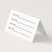 Cat Fun Halloween Character die op een pompoen tik Visitekaartje (Achterkant)