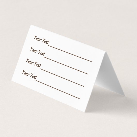 Cat Fun Halloween Character die op een pompoen tik Visitekaartje (Achterkant)