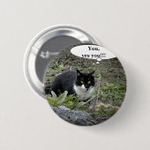 Cat Funnu Custom Ronde Badge Ronde Button 5,7 Cm (Voorkant /achterkant)