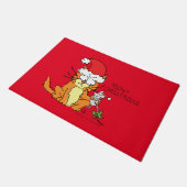 Cat Funny Cartoon Cute Mouse Deurmat (Schuin)