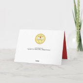 Cat Funny Cartoon Cute Mouse Kaart (Achterkant)