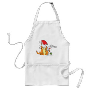 Cat Funny Cartoon Cute Mouse Standaard Schort