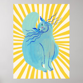 Cat | Funny & decorative Poster