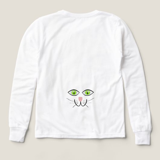 Cat Funny Face Cartoon-29034 (Achterkant)