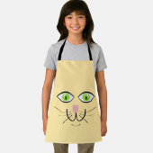 Cat Funny Face Cartoon-29034 Schort (Insitu)
