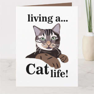 Cat Funny Pet Kaart