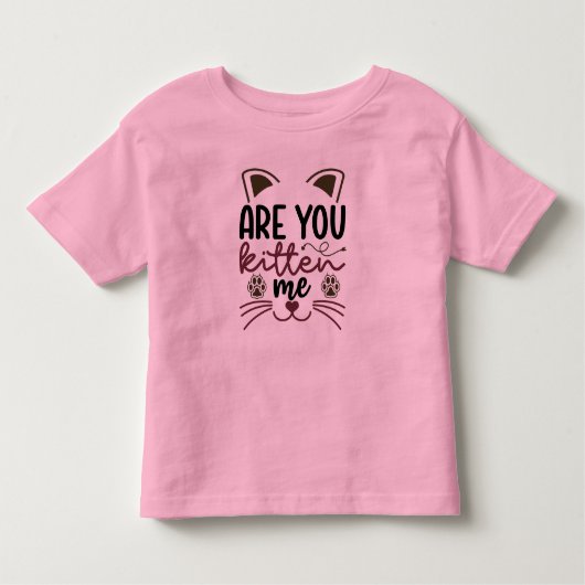 Cat Funny Quotes Kinder Shirts (Voorkant)