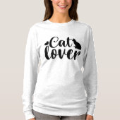Cat Funny Quotes T-shirt (Voorkant)
