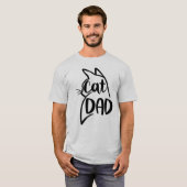 Cat Funny Quotes T-shirt (Voorkant volledig)