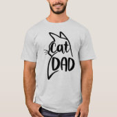 Cat Funny Quotes T-shirt (Voorkant)