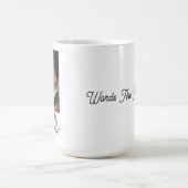 Cat Funny Solve My Crosswords Foto op maat Koffiemok (Center)