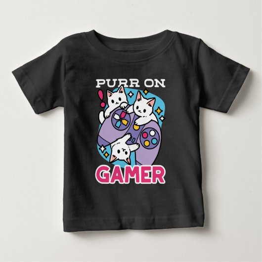 Cat Gamer Design - Spint op Gamer Joystick Art (Voorkant)