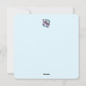 Cat Gamer Design - Spint op Gamer Joystick Art Feestdagenkaart (Achterkant)