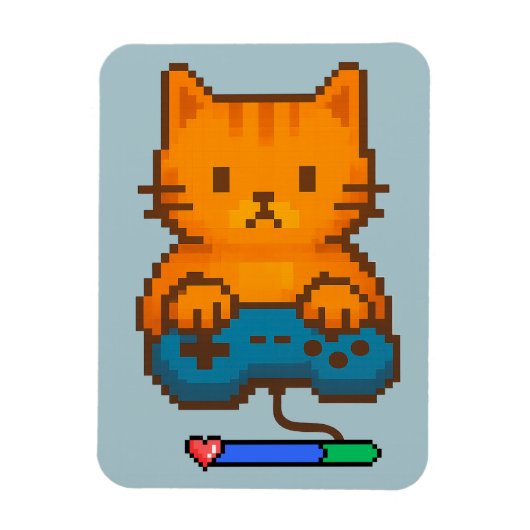 CAT GAMER MAGNEET (Verticaal)