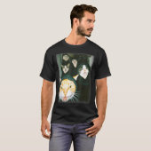 Cat Gang Meme Funny Chaotic Cats Unhinged Feline H T-shirt (Voorkant volledig)