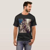 Cat Gangster Street Cats Selfie Funny Meme Humor M T-shirt (Voorkant volledig)