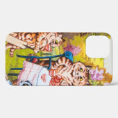 Cat Garden Party Case-Mate iPhone Case (Achterkant (horizontaal))