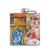 Cat Garden Party Heupfles (Achterkant)