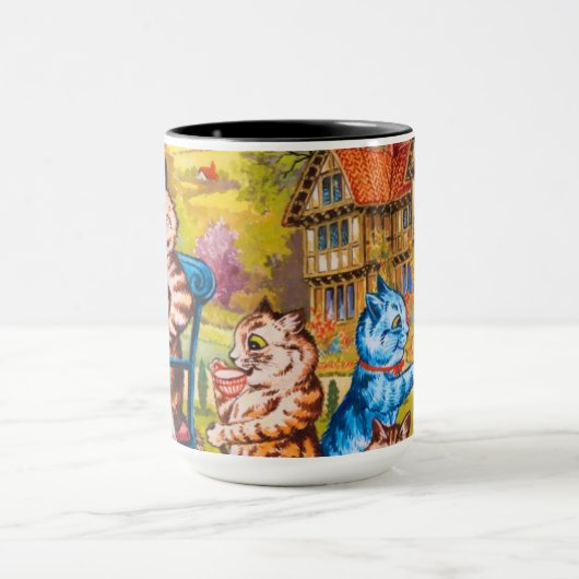 Cat Garden Party Mok (Midden)