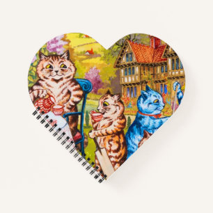 Cat Garden Party Notitieboek