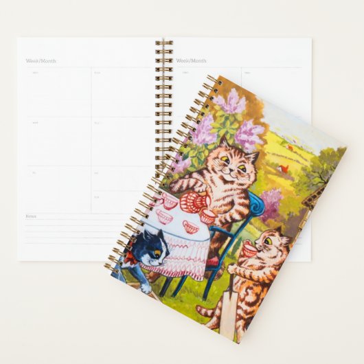 Cat Garden Party Planner (Display)