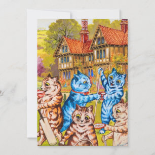 Cat Garden Party Save The Date