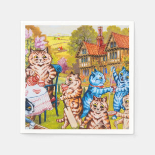 Cat Garden Party Servet