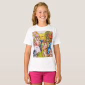 Cat Garden Party T-shirt (Voorkant volledig)