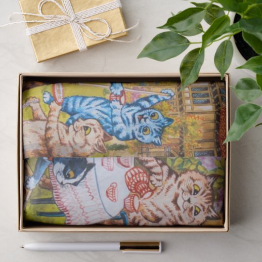 Cat Garden Party Tissuepapier (Geschenk)