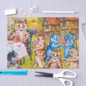 Cat Garden Party Tissuepapier (Craft)