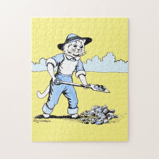 Cat Gardener, Louis Wain Legpuzzel (Verticaal)
