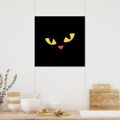 Cat Gaze Poster (Keuken)