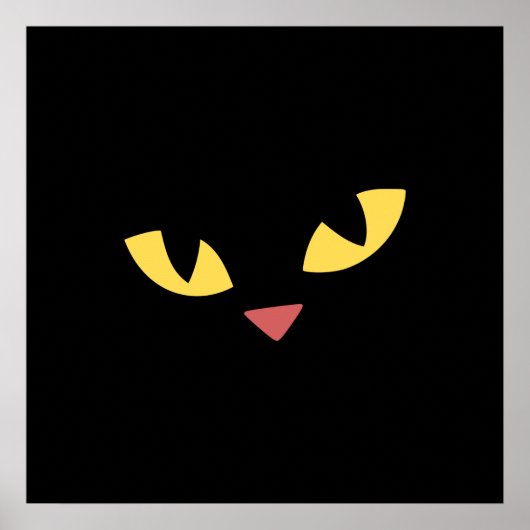 Cat Gaze Poster (Voorkant)