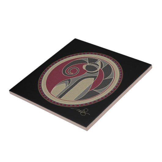 Cat-geest Tegeltje (Zijkant)