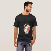 Cat  Gen Z  Nihilism Existential Crisis Dank Meme T-shirt (Voorkant volledig)