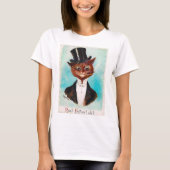 Cat Gentleman, Louis Wain T-shirt (Voorkant)