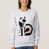 CAT geometrisch - Trui (Voorkant)