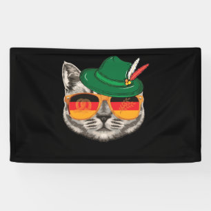 Cat German Flag Oktoberfest Pride Germany Festival Spandoek
