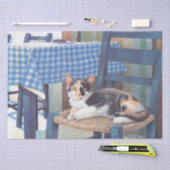 CAT-GESPECIEERDE WEEFSELPAPIER TISSUEPAPIER (Craft)
