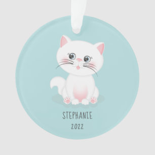 Cat Gesponnen-effect dag Ornament