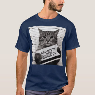 Cat Gevangenis gevangenbewaargevangene Bad Kat Mug T-shirt