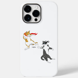 Cat gevecht Hoesje-Mate iPhone case