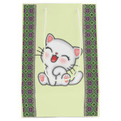 Cat Gift Bag Medium Cadeauzakje (Achterkant)