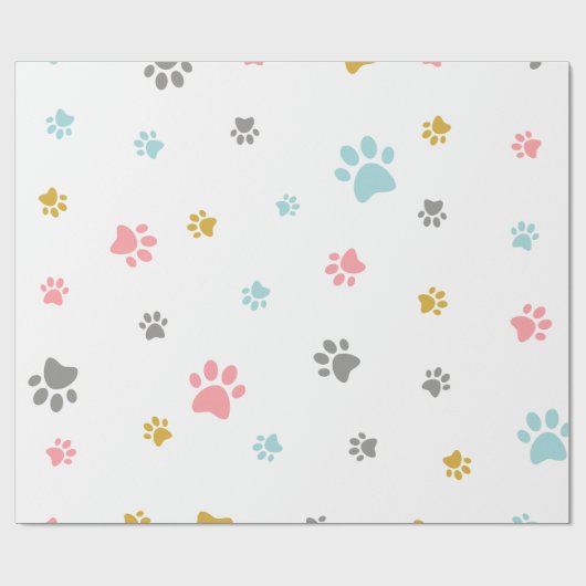 Cat gift wrapping paper cadeaupapier (Vlak)